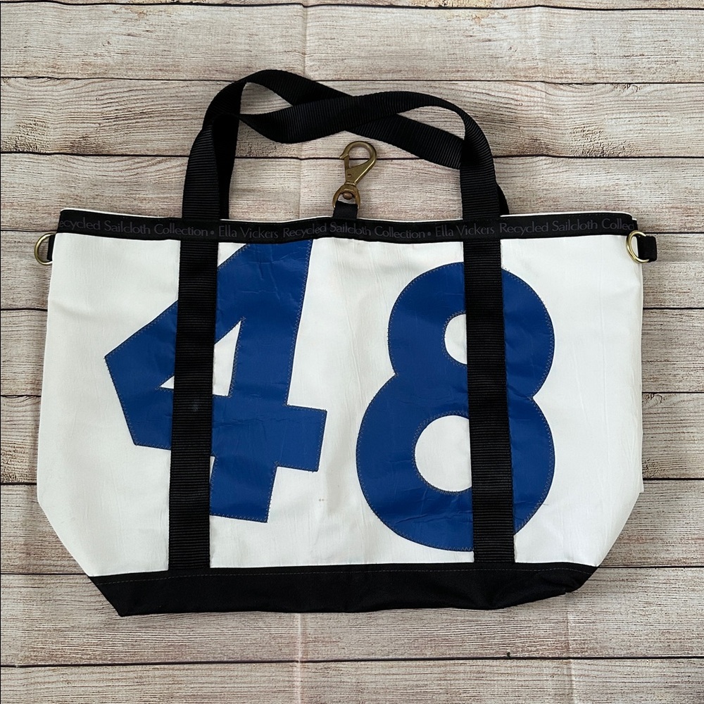 Ella Vickers Sail Cloth Boat Tote Large Bag